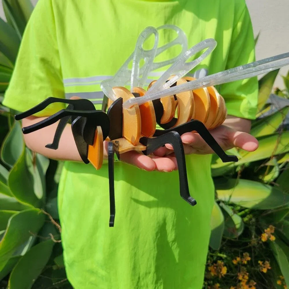 Bee Model Honeybee 3D Puzzle Honey Bees Classroom Science STEM Craft Insect Bugs